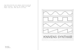 kniven - knivens-synthar