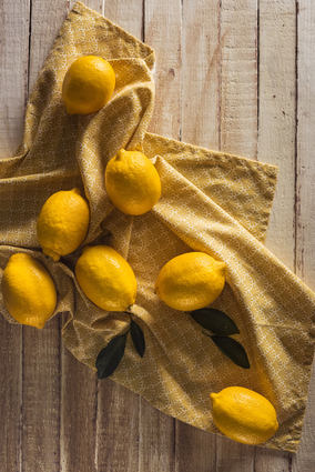 Lemons On Table