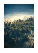 Misty Forest | Gör en egen poster