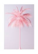 Pink Palm Tree | Gör en egen poster