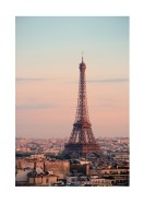 View Of Eiffel Tower In Paris | Gör en egen poster