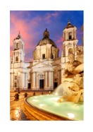 Piazza Navona In Rome | Gör en egen poster