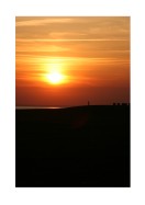 Red Sunset In Southern Sweden | Gör en egen poster