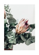 Pretty Dried Pink Flower | Gör en egen poster