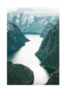 View Of Fjord In Norway | Gör en egen poster
