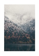 Foggy Forest | Gör en egen poster