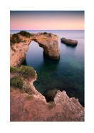 Cliffs At Sunset In Portugal | Gör en egen poster