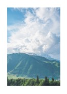 Sunny Mountain Landscape | Gör en egen poster