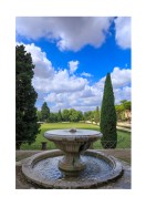 Villa Borghese Garden In Rome | Gör en egen poster